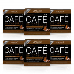 Cioccolato 60 Capsulas compatibles con las cafeteras Nespresso