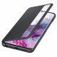 Funda Samsung Galaxy S20 Smart Clear View Cover Color Negro
