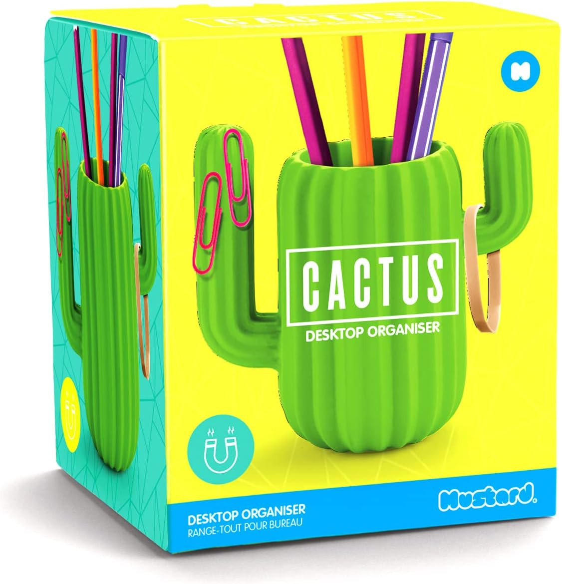 Portalapices Lapicero Escritorio Oficina En Forma De Cactus - Tienda Clic